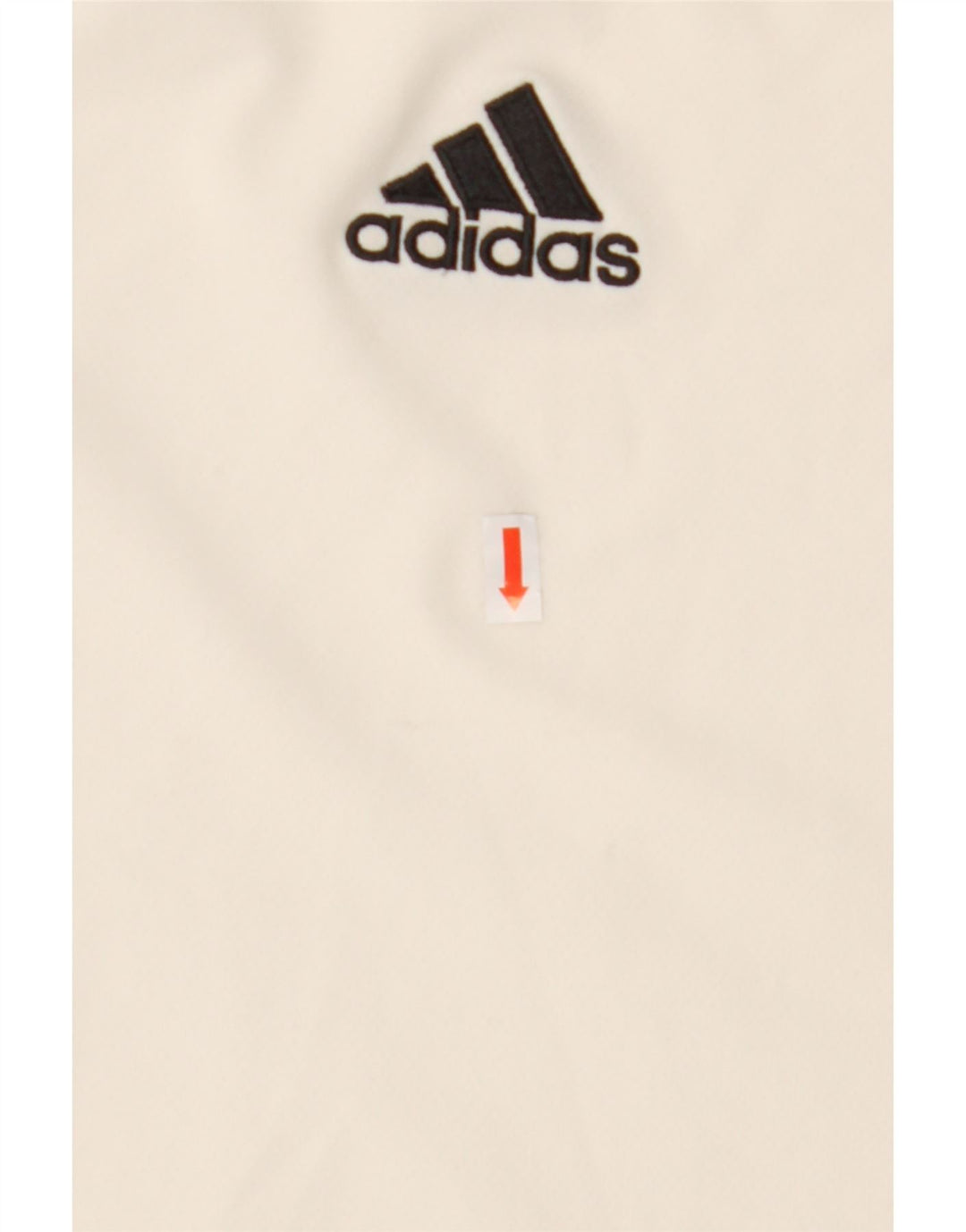 ADIDAS Mens Climalite T-Shirt Top Medium White Colourblock Polyester