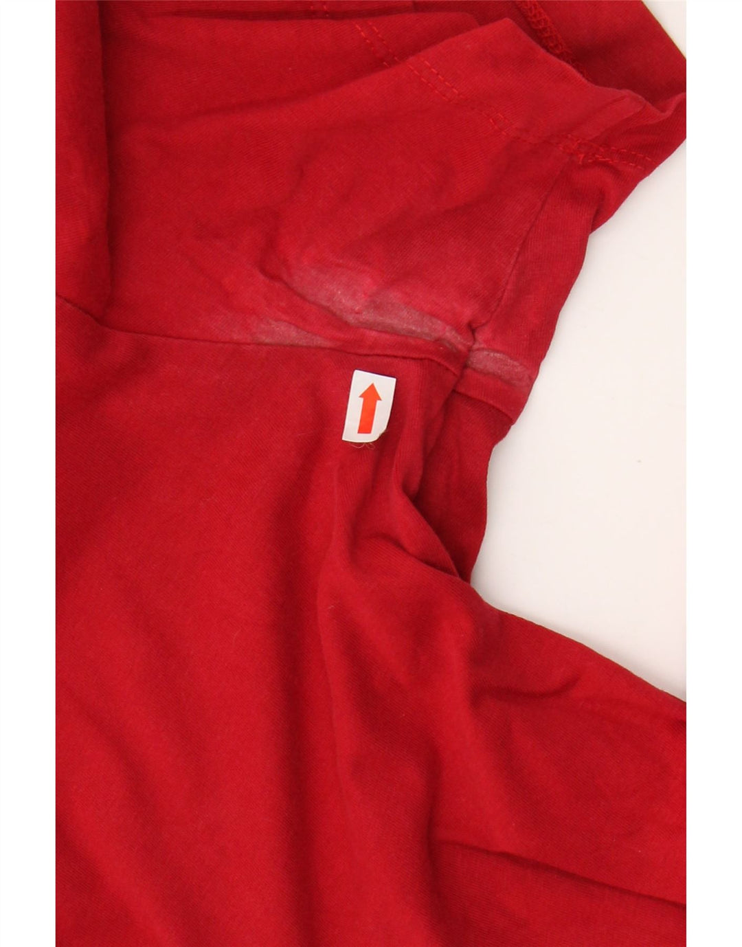 JORDAN Mens Graphic T-Shirt Top Medium Red Cotton