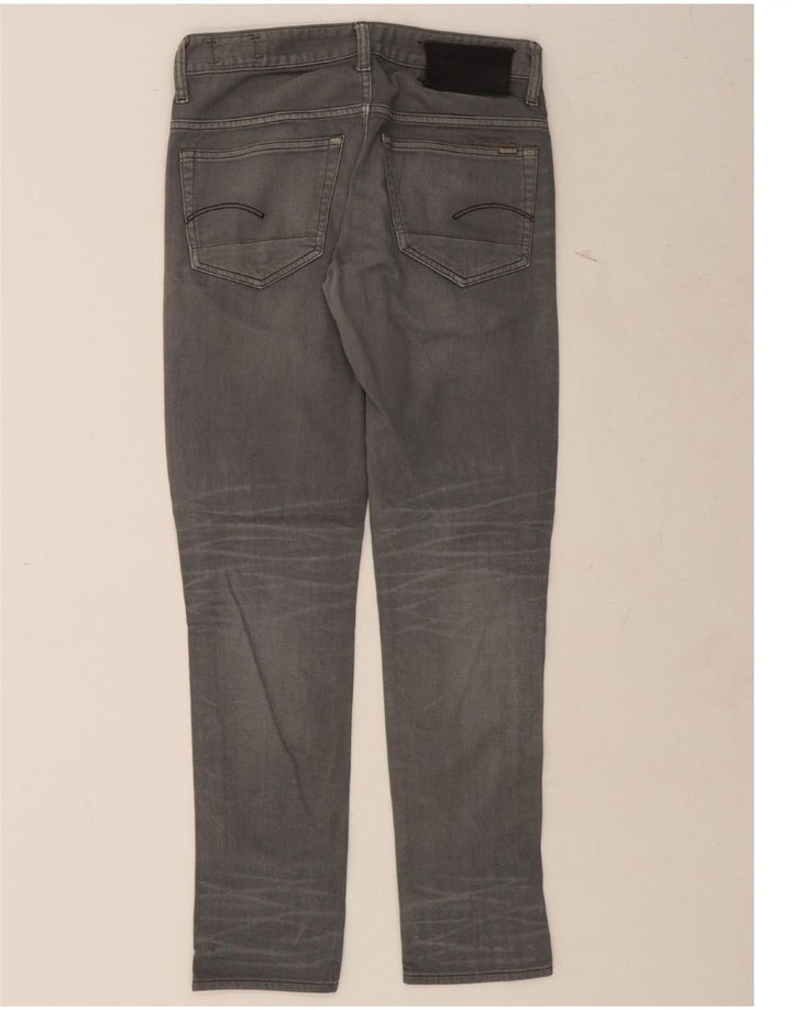 G-STAR Mens Slim Jeans W30 L32 Grey Cotton Vintage G-Star and Second-Hand G-Star from Messina Hembry 