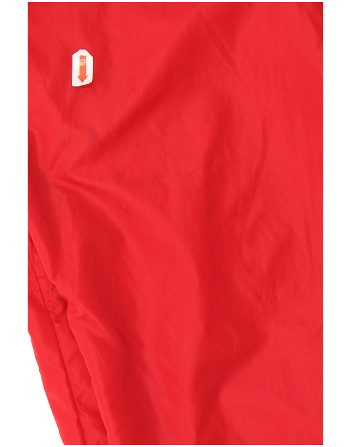 NIKE Mens Tracksuit Trousers Large  Red Nylon
