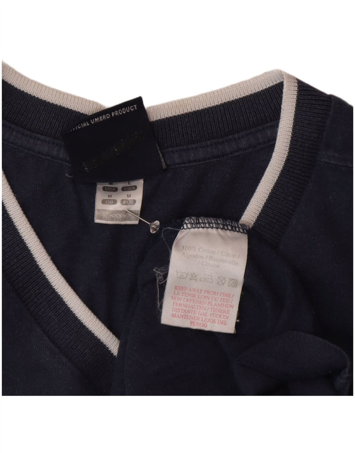 Umbro Mens Vest Top Medium Navy Blue Cotton