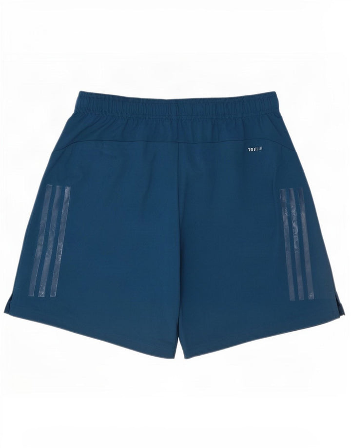 Adidas Mens Climacool Sport Shorts Medium Blue Polyester
