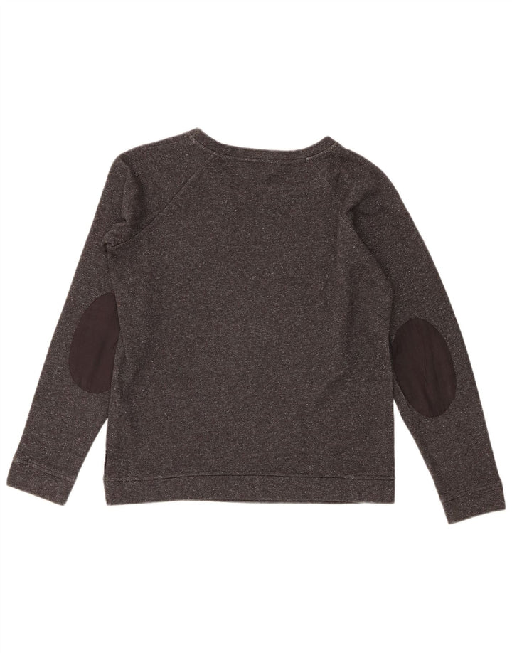 Armani Jeans Womens Sweatshirt Jumper EU 44 XL Grey Cotton