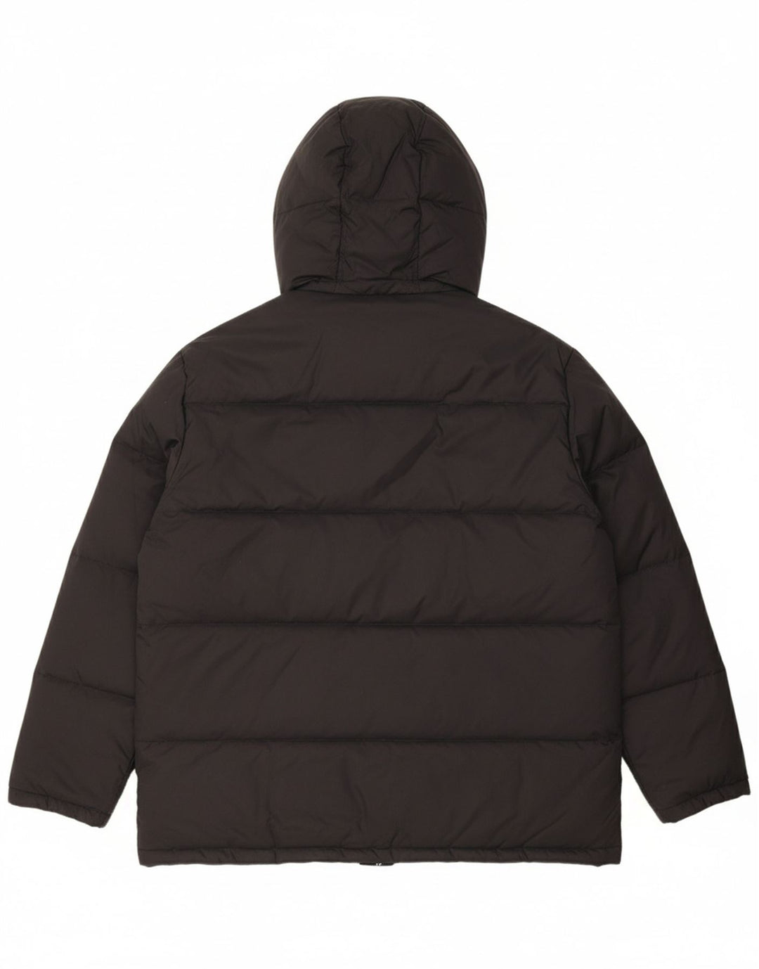 INVICTA Mens Hooded Padded Jacket UK 42 XL Black Polyester