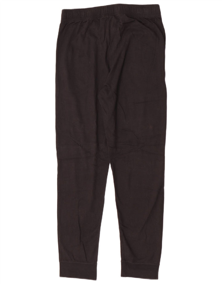 Champion Mens Tracksuit Trousers Joggers Medium  Black Cotton