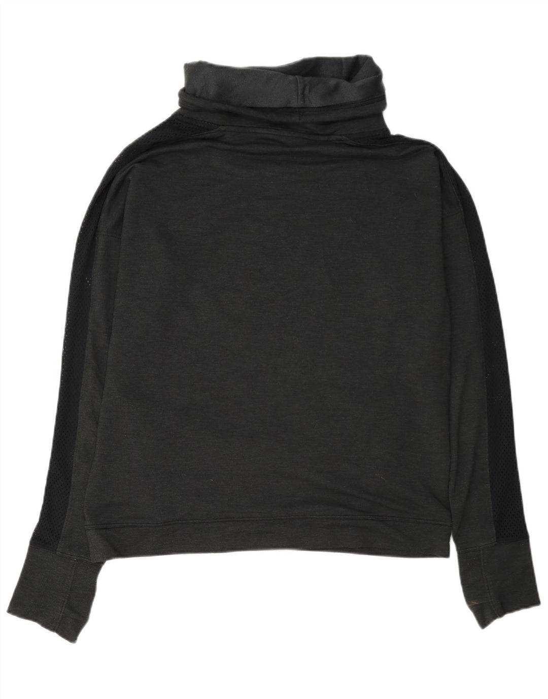 Under Armour Womens Oversized Sweatshirt Jumper UK 14 Medium Black