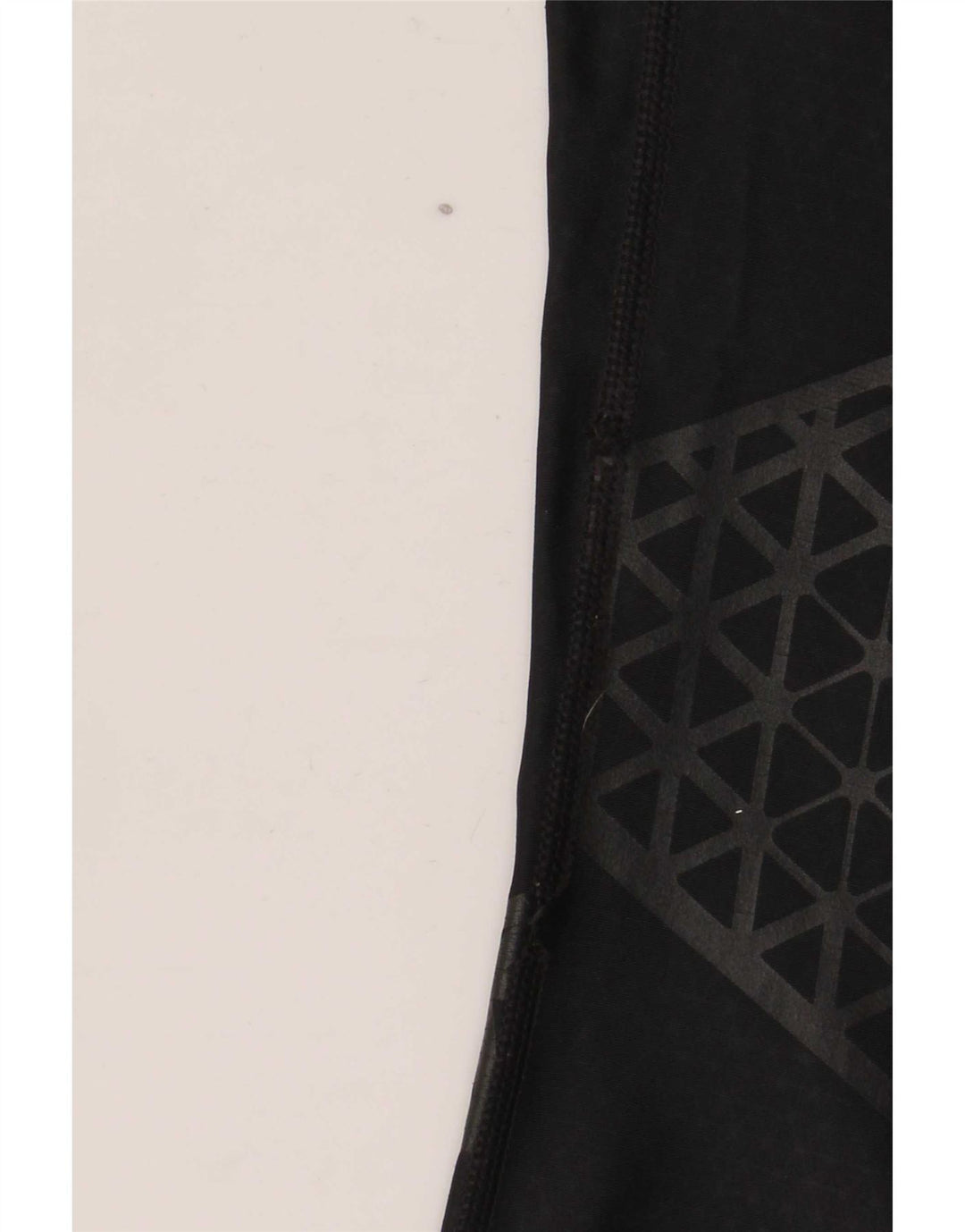 Nike Mens Dri Fit Leggings XL Black Geometric Polyester