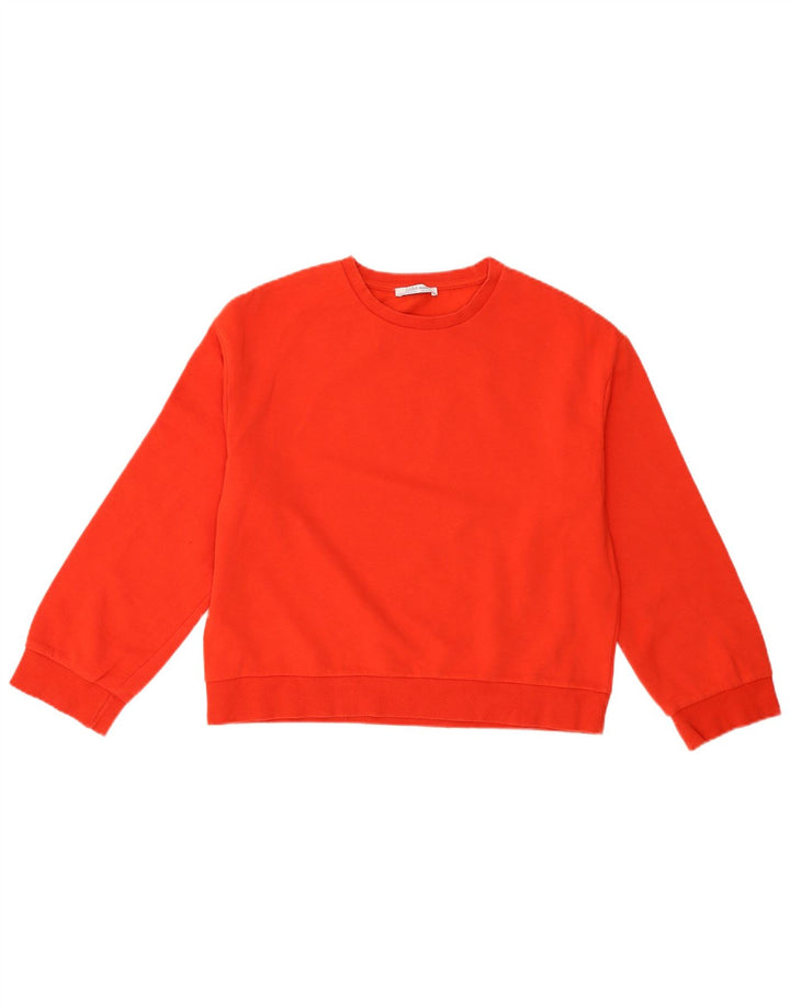 ZARA Womens Sweatshirt Jumper UK 10 Small Red