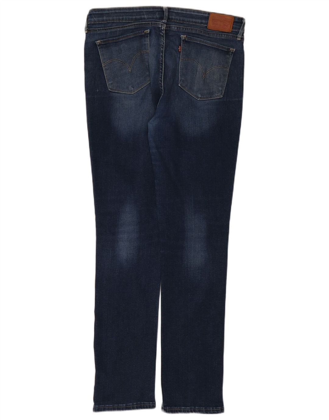 Levi's Womens Slim Jeans W32 L32 Navy Blue Cotton
