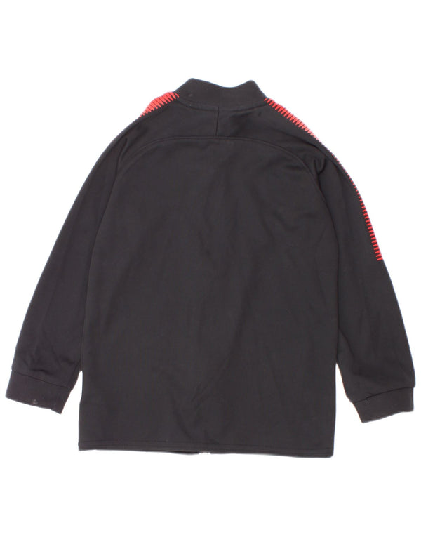 Nike Boys FCB Graphic Tracksuit Top Jacket 2-3 Years Black Colourblock