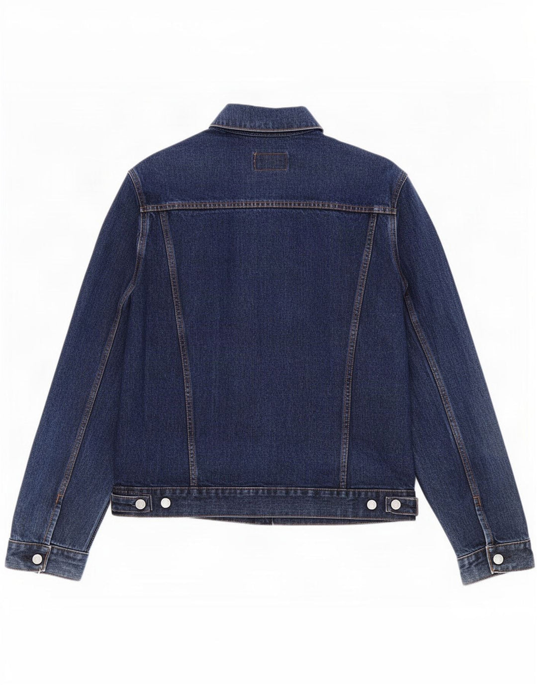 Casucci Mens Keegan Denim Jacket UK 38 Medium Navy Blue
