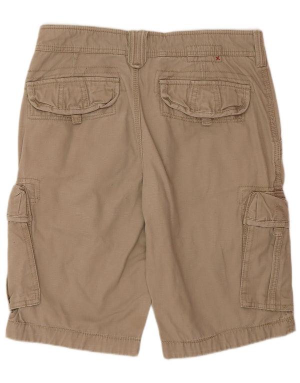 FAT FACE Mens Cargo Shorts W32 Medium Beige Cotton