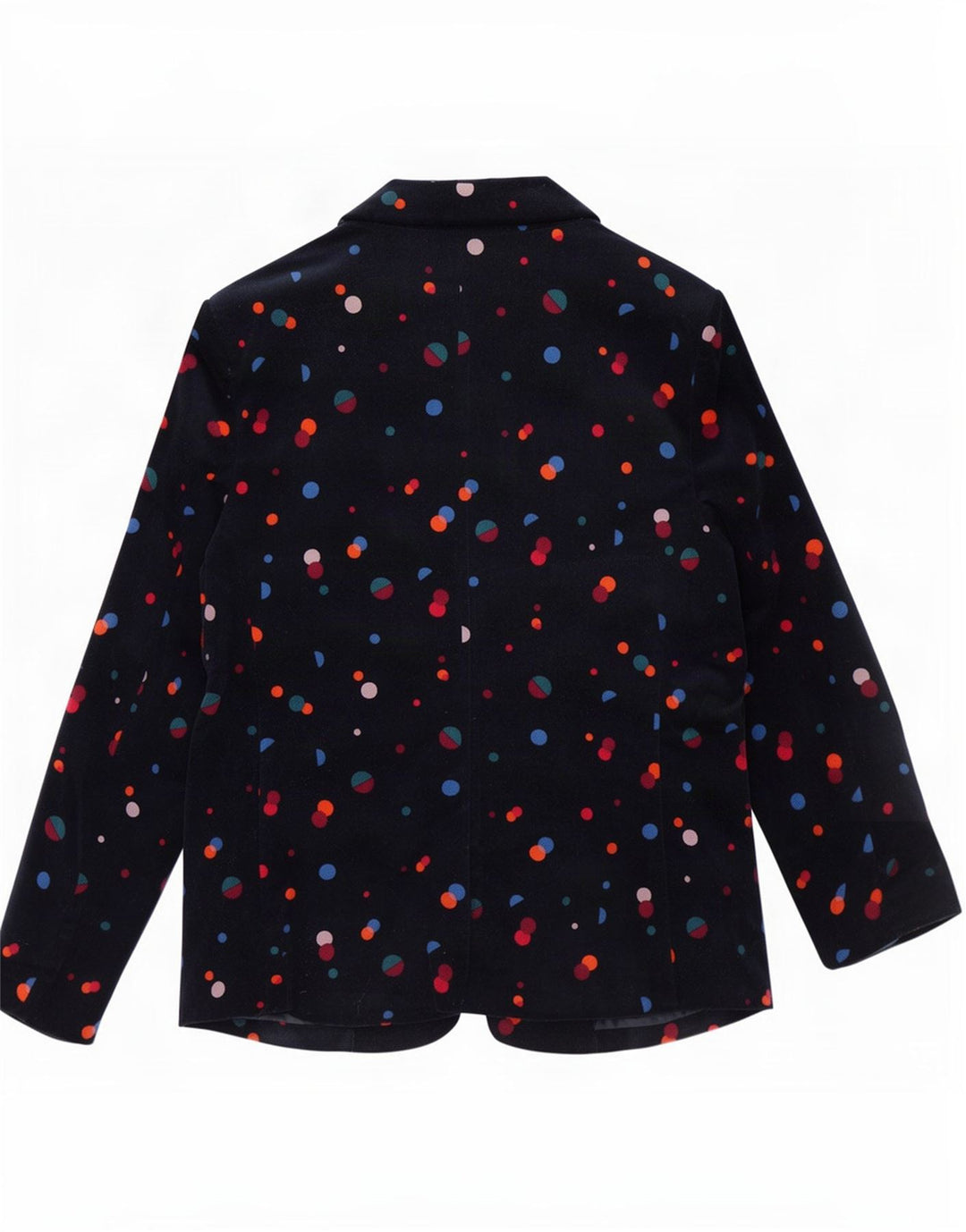 Monsoon Womens 1 Button Blazer Jacket UK 14 Medium Navy Blue Cotton
