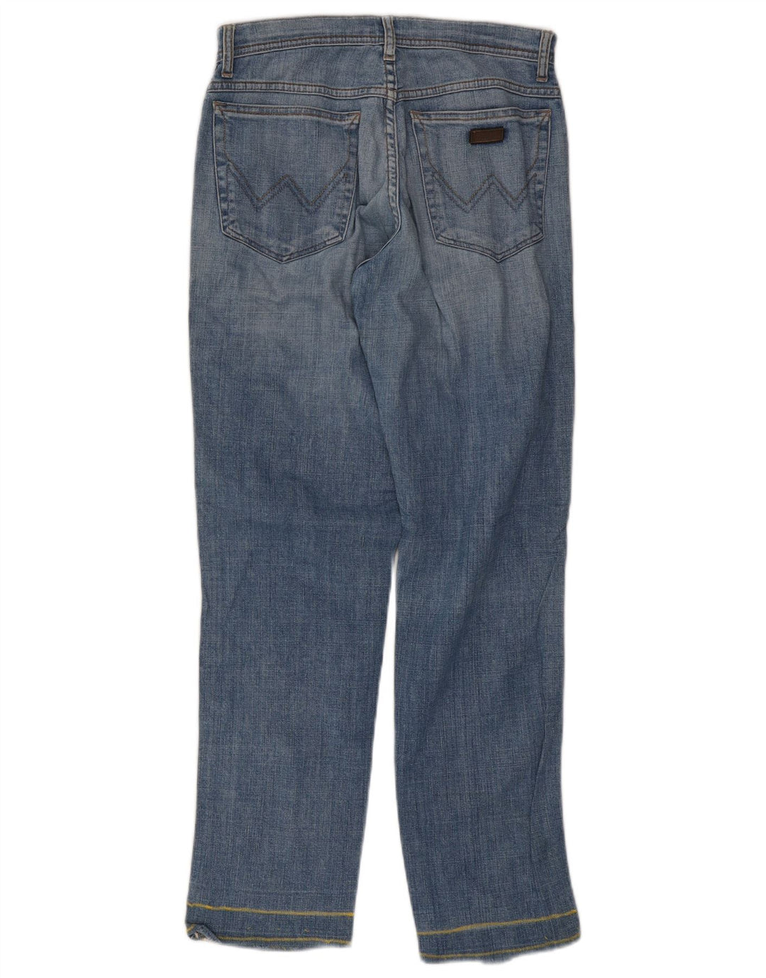 WRANGLER Mens Straight Jeans W30 L30 Blue Cotton