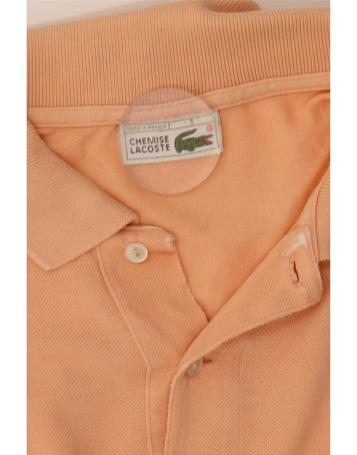 Lacoste Mens Polo Shirt Size 5 Large Orange