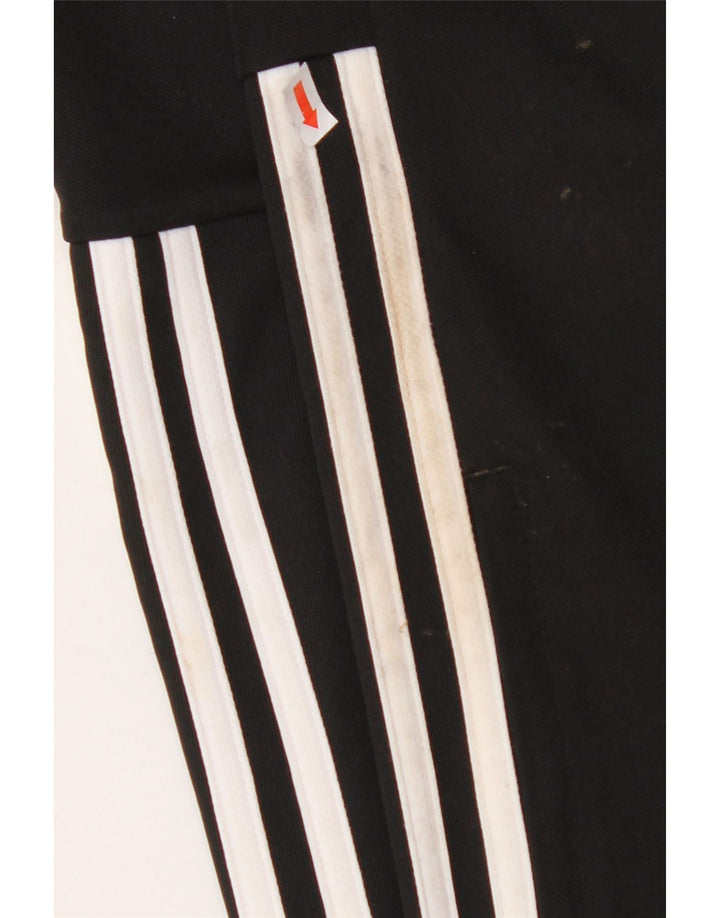 ADIDAS Boys Aeroready Tracksuit Trousers 13-14 Years  Black Polyester