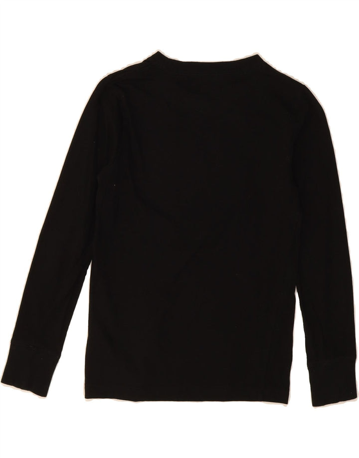 LEVI'S Boys Graphic Top Long Sleeve 9-10 Years Black Cotton Vintage Levi's and Second-Hand Levi's from Messina Hembry 