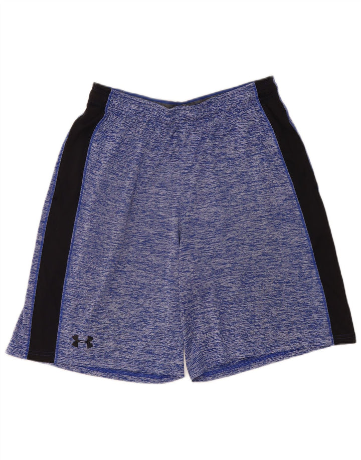 UNDER ARMOUR Mens Sport Shorts Medium Blue Colourblock