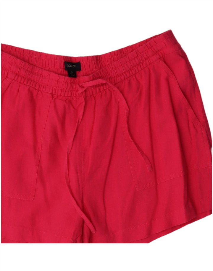 J. Crew Womens Chino Shorts Small W27 Pink Linen