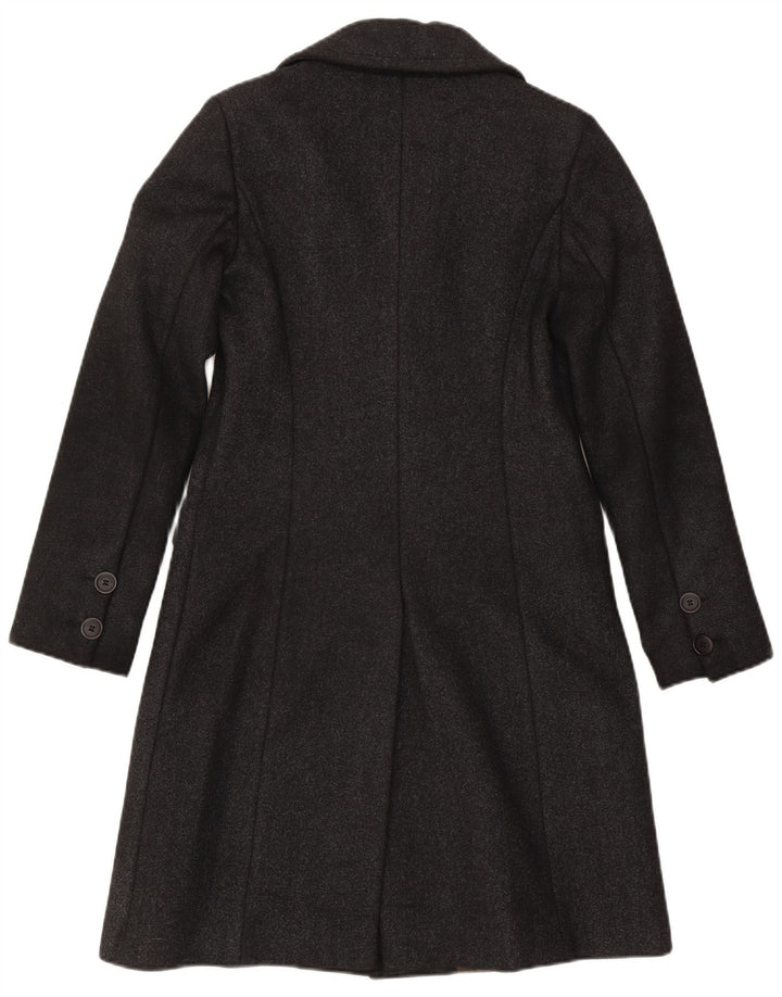 Roccobarocco Womens Overcoat US 8 Medium Grey