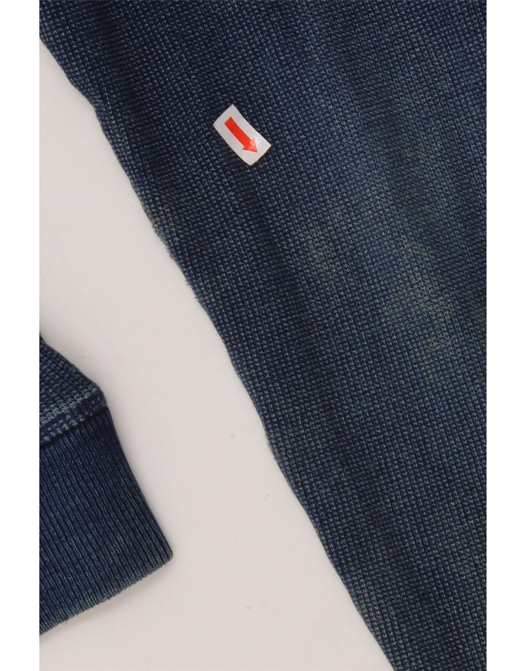 FAT FACE Mens Zip Hoodie Sweater Medium Navy Blue Cotton