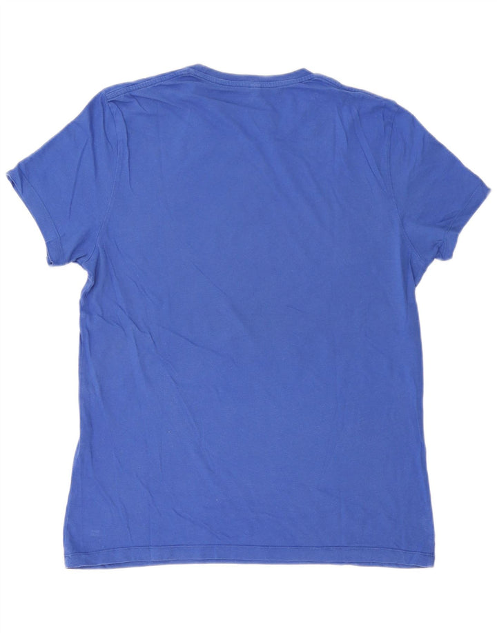 Jack Wills Mens T-Shirt Top Medium Blue Cotton
