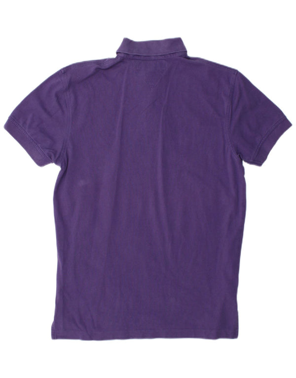 Tommy Hilfiger Mens Polo Shirt Small Purple Cotton