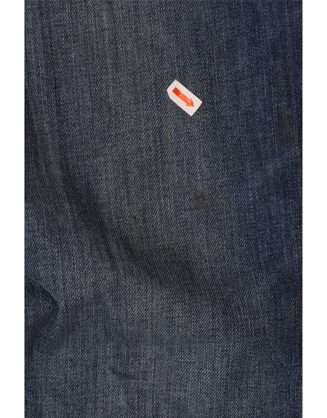 DIESEL Mens Bootcut Jeans W36 L34 Blue Cotton