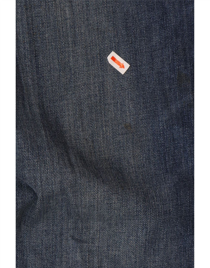 DIESEL Mens Bootcut Jeans W36 L34 Blue Cotton