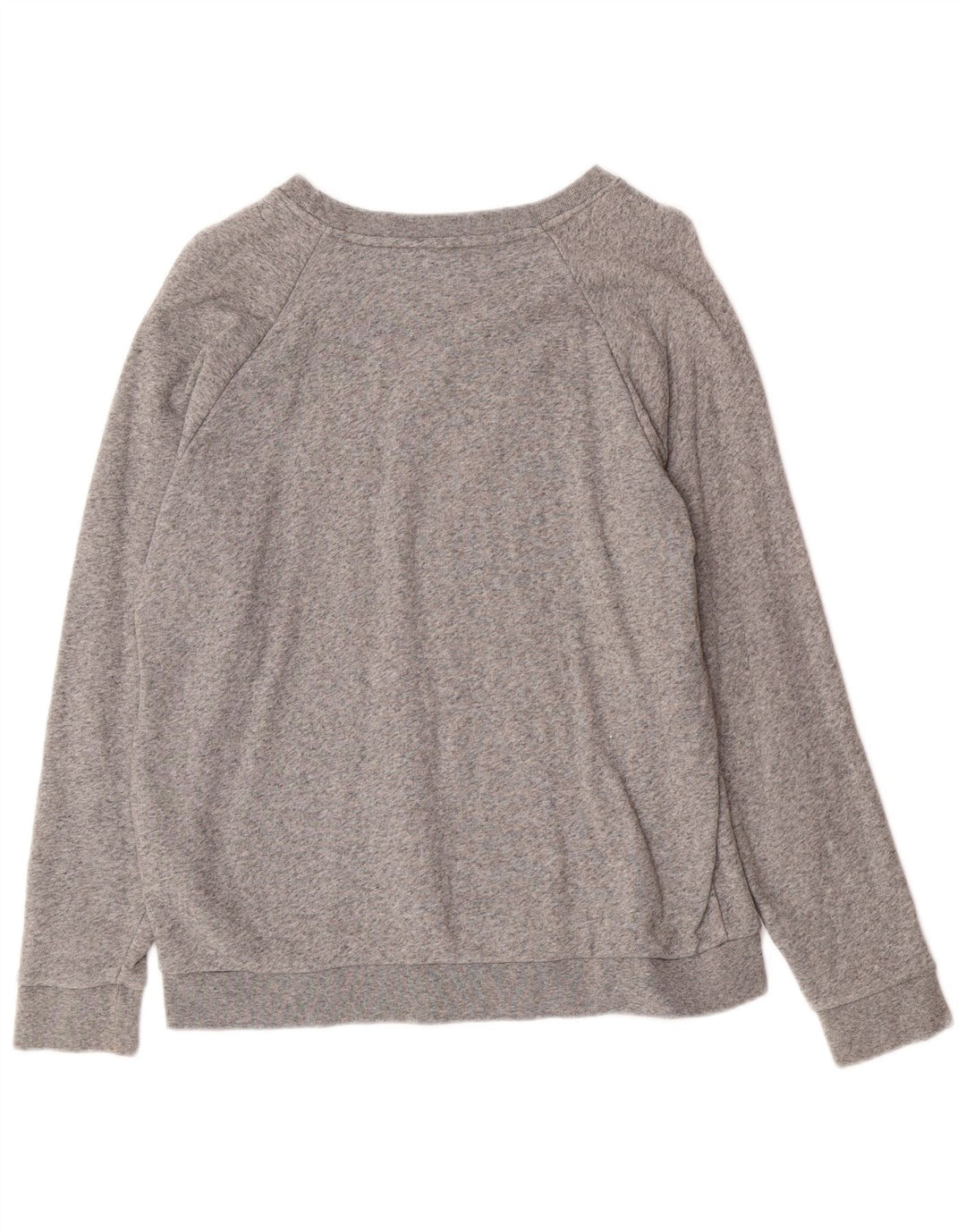 Levi's Womens Graphic Sweatshirt Jumper UK 14 Medium Grey Cotton