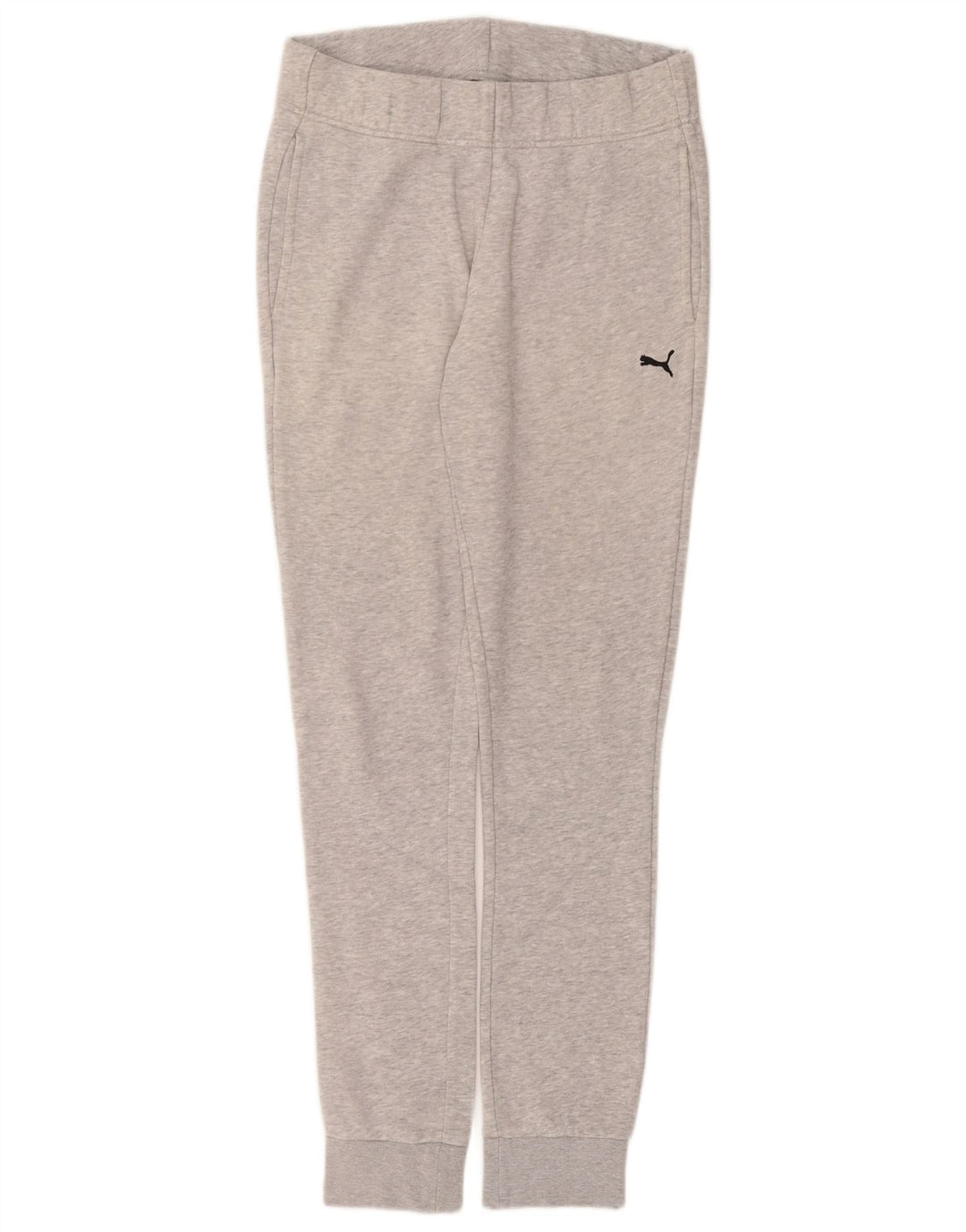 PUMA Womens Tracksuit Trousers Joggers UK 10 Small Grey Polyester