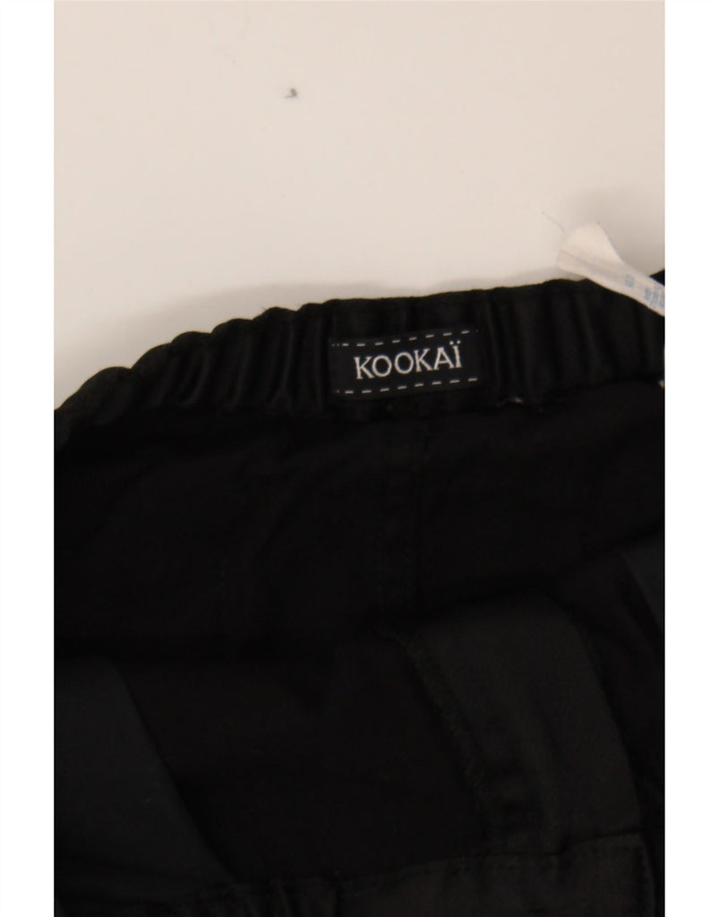 KOOKAI Boys Tracksuit Trousers 15-16 Years  Black Polyamide Vintage Kookai and Second-Hand Kookai from Messina Hembry 