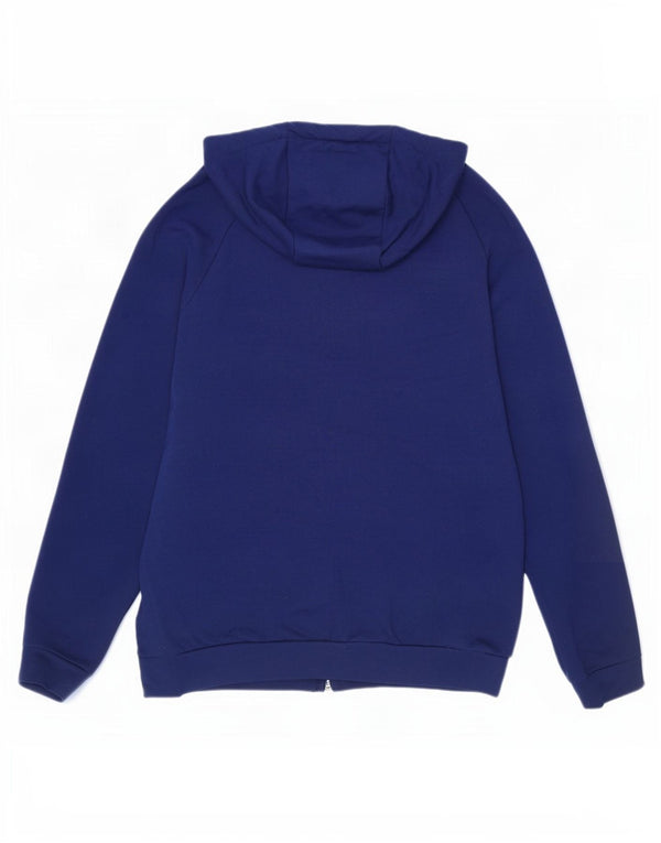 Nike Mens Dri Fit Zip Hoodie Sweater Small Navy Blue