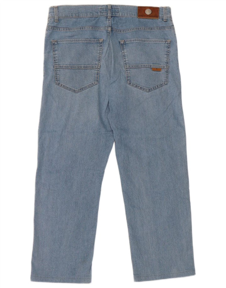 Trussardi Womens Cropped Jeans W33 L25 Blue