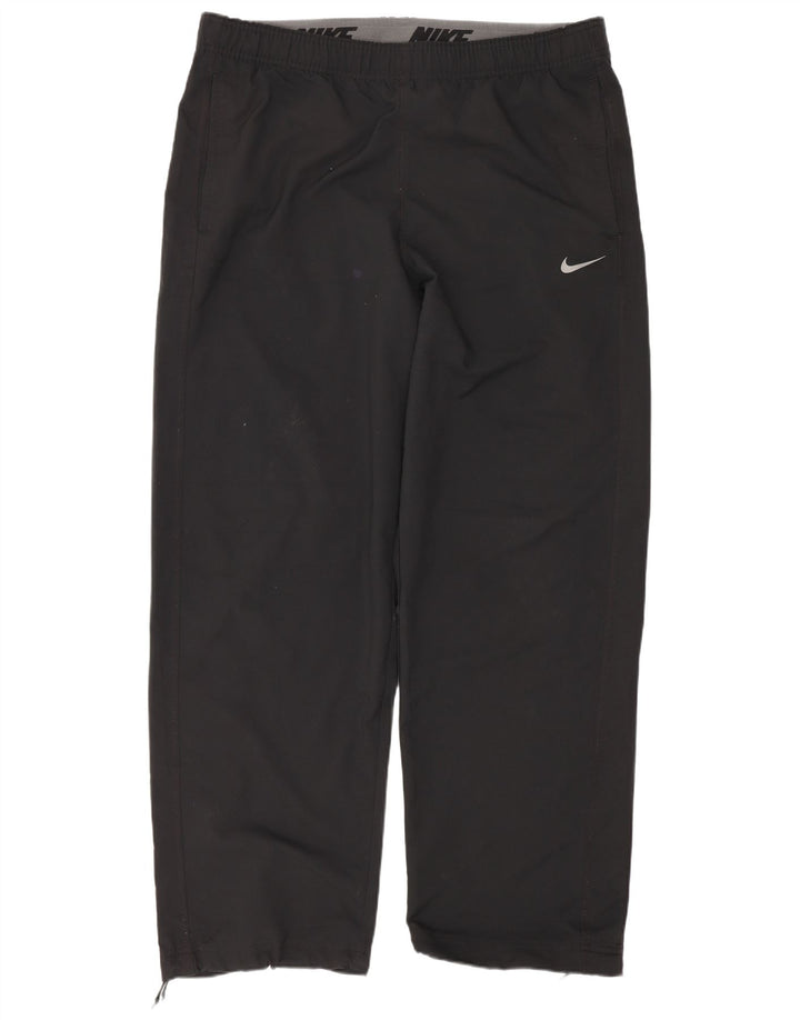 Nike Mens Tracksuit Trousers Medium Black Polyester