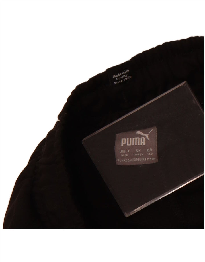 Puma Boys Tracksuit Trousers Joggers 11-12 Years  Black