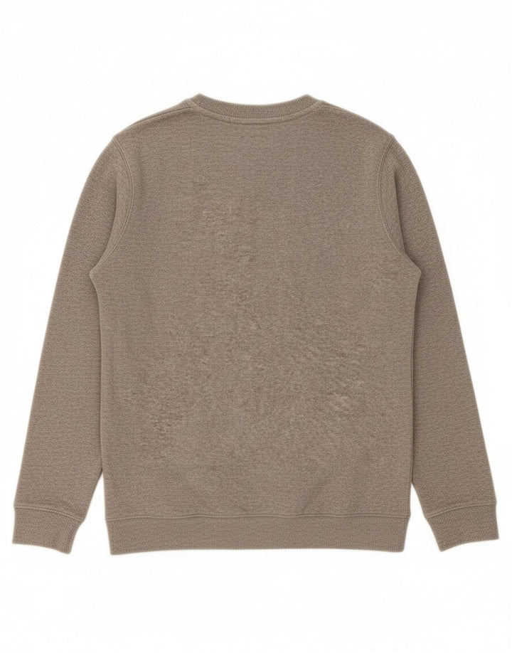 VANS Boys Graphic Sweatshirt Jumper 10-11 Years Medium Grey Cotton
