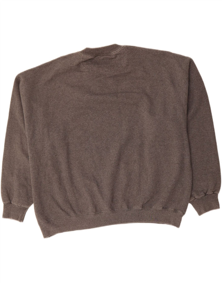 STARTER Mens Sweatshirt Jumper XL Grey Cotton Vintage Starter and Second-Hand Starter from Messina Hembry 
