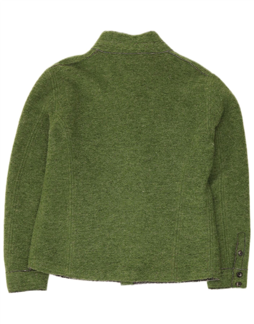 GAS Mens Bomber Jacket UK 40 Large Green Polyester