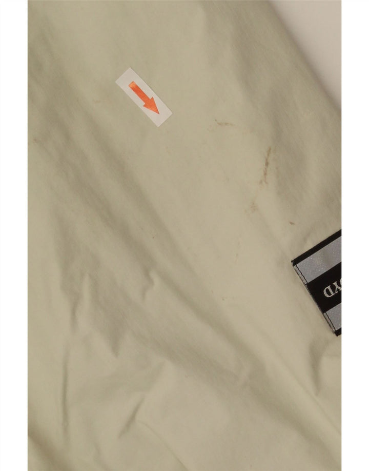 Henri Lloyd Mens Bomber Windbreaker Jacket UK 38 Medium Beige Polyester