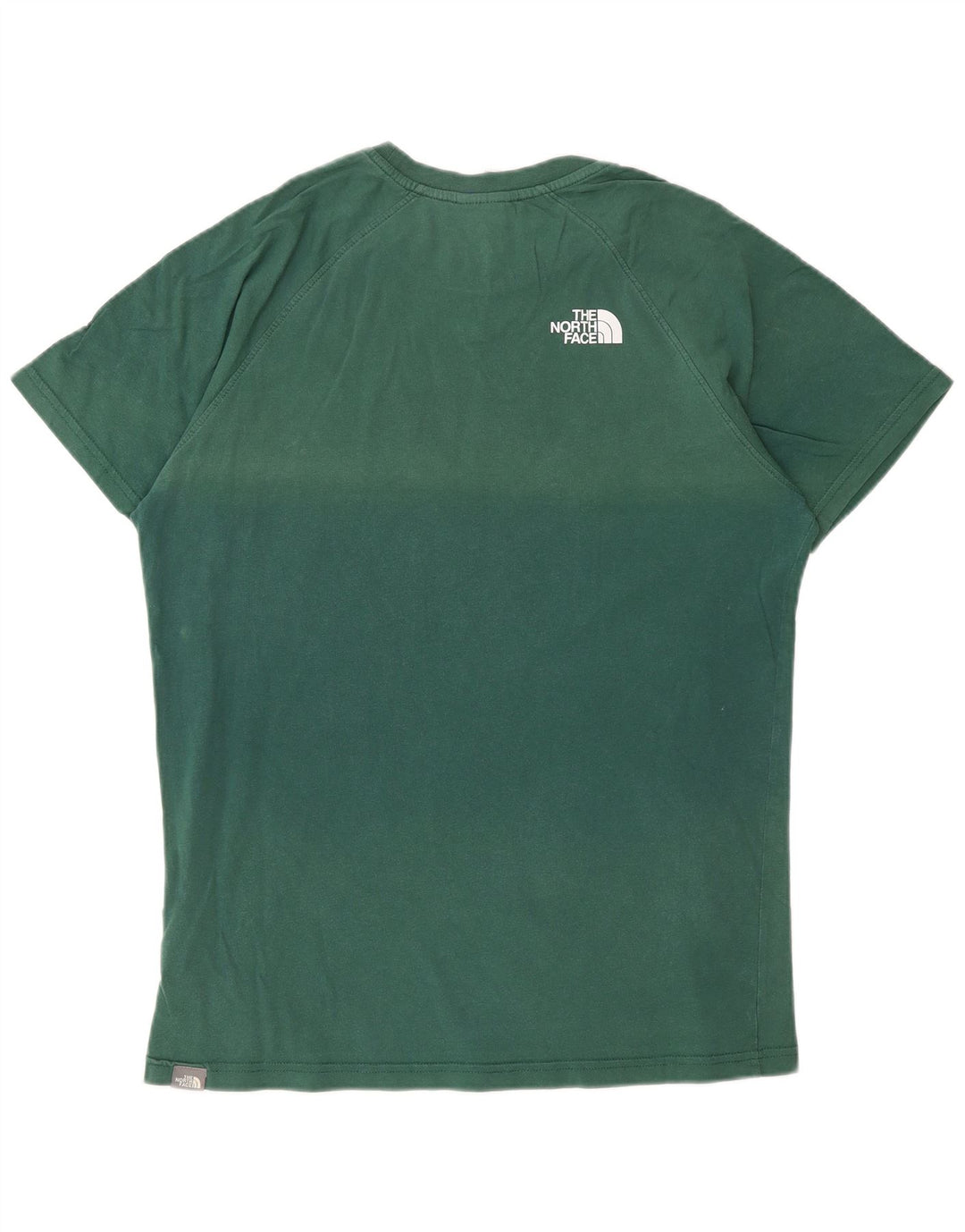 THE NORTH FACE Mens Graphic T-Shirt Top Medium Green Cotton