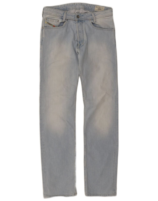 Diesel Mens Onijo Straight Jeans W30 L32 Blue Cotton
