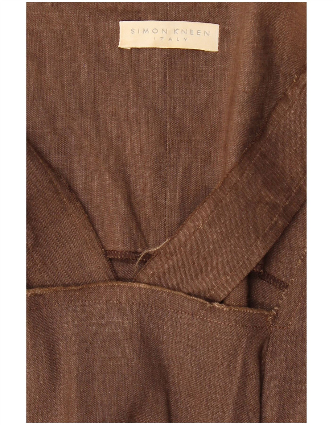 VINTAGE Womens Sleeveless Maxi Dress UK 8 Small Brown