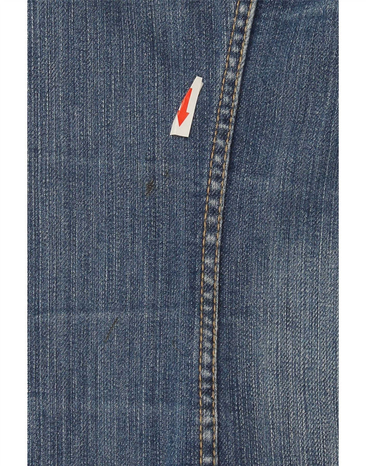 Gas Womens Denim Jacket UK 18 XL Blue Cotton