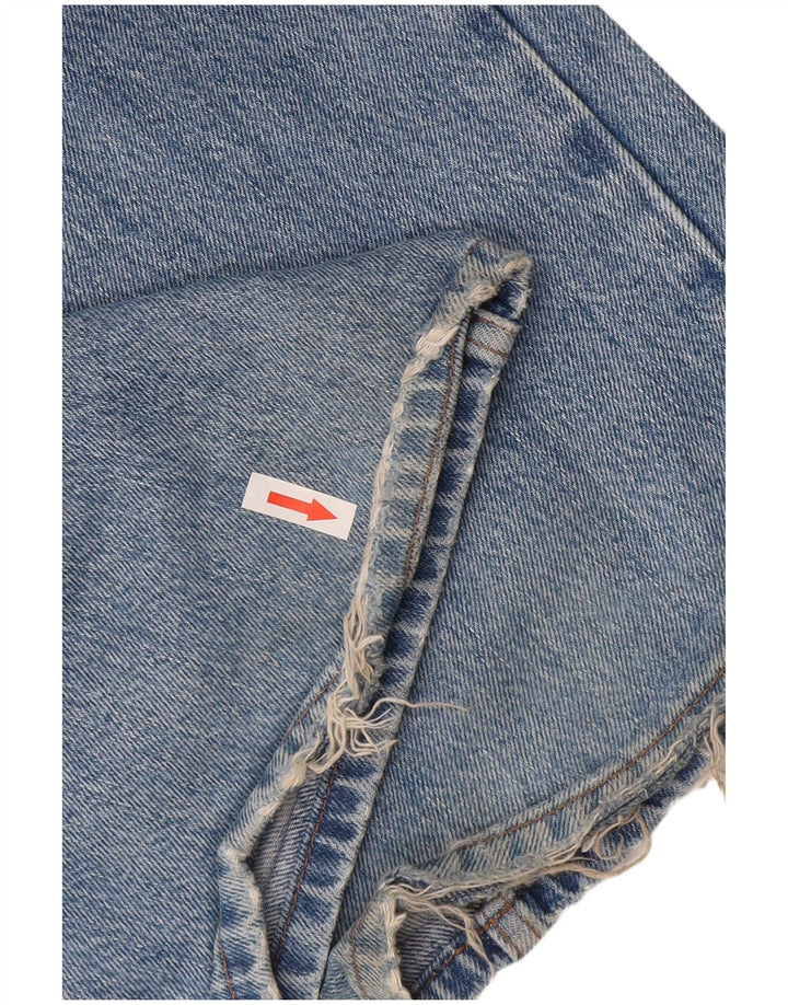 Topshop Womens Straight Jeans W30 L32 Blue Polyester