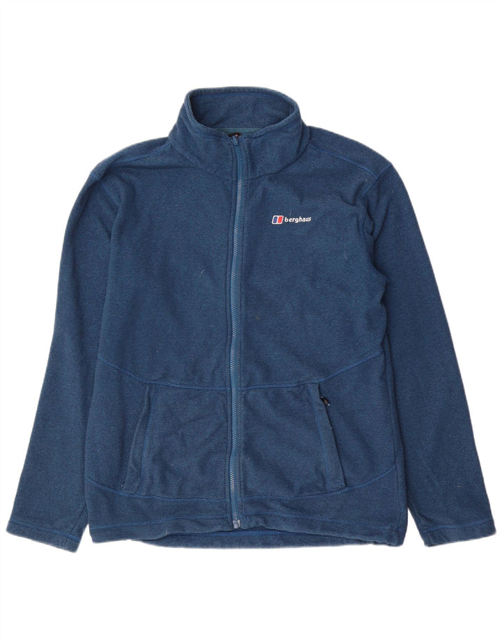 Berghaus Mens Tracksuit Top Jacket Medium Blue Polyester