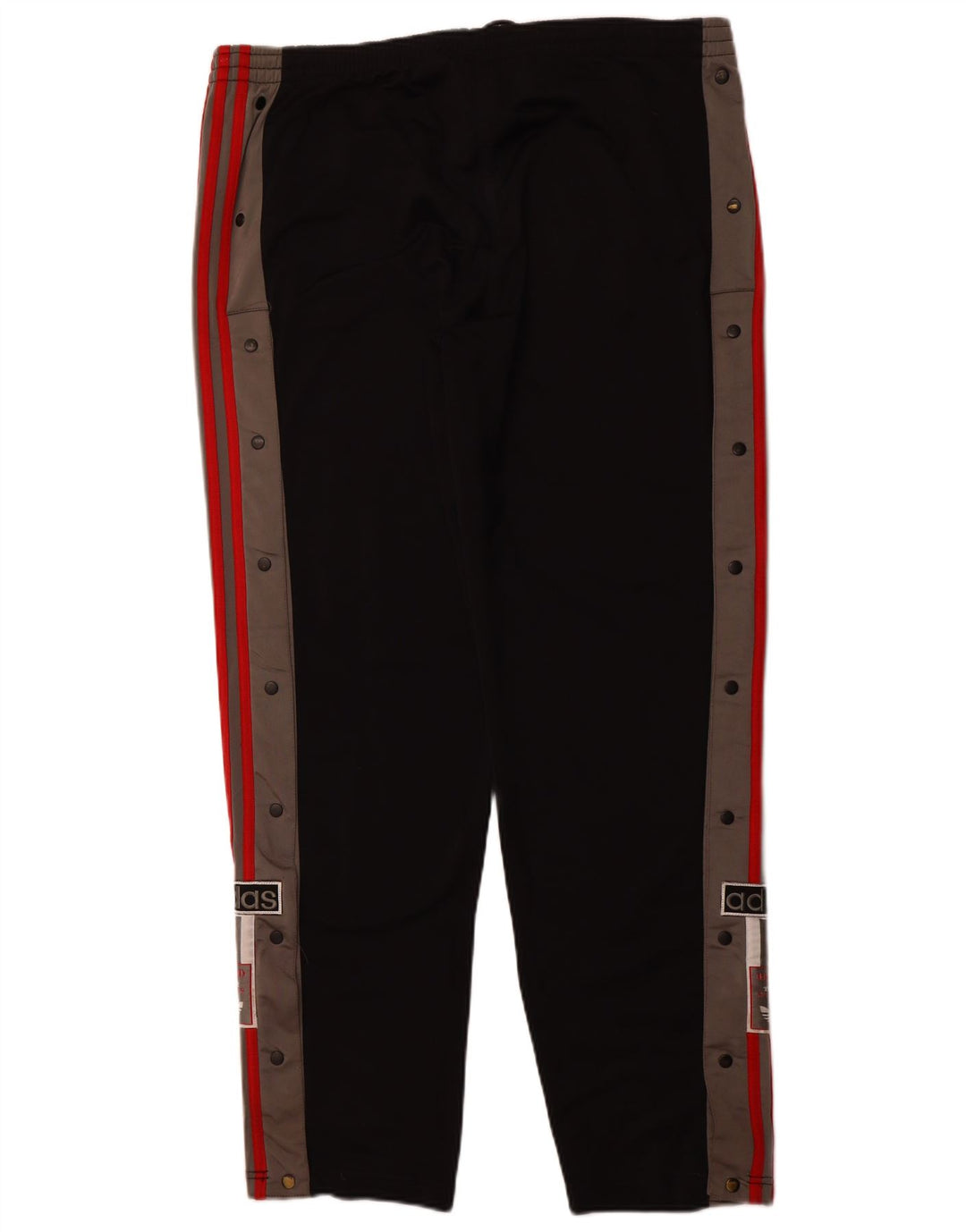 ADIDAS Womens Graphic Tracksuit Trousers Large Black Colourblock Sports