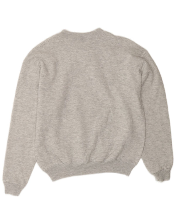 Russell Athletic Boys Sweatshirt Jumper 13-14 Years Medium Grey Flecked