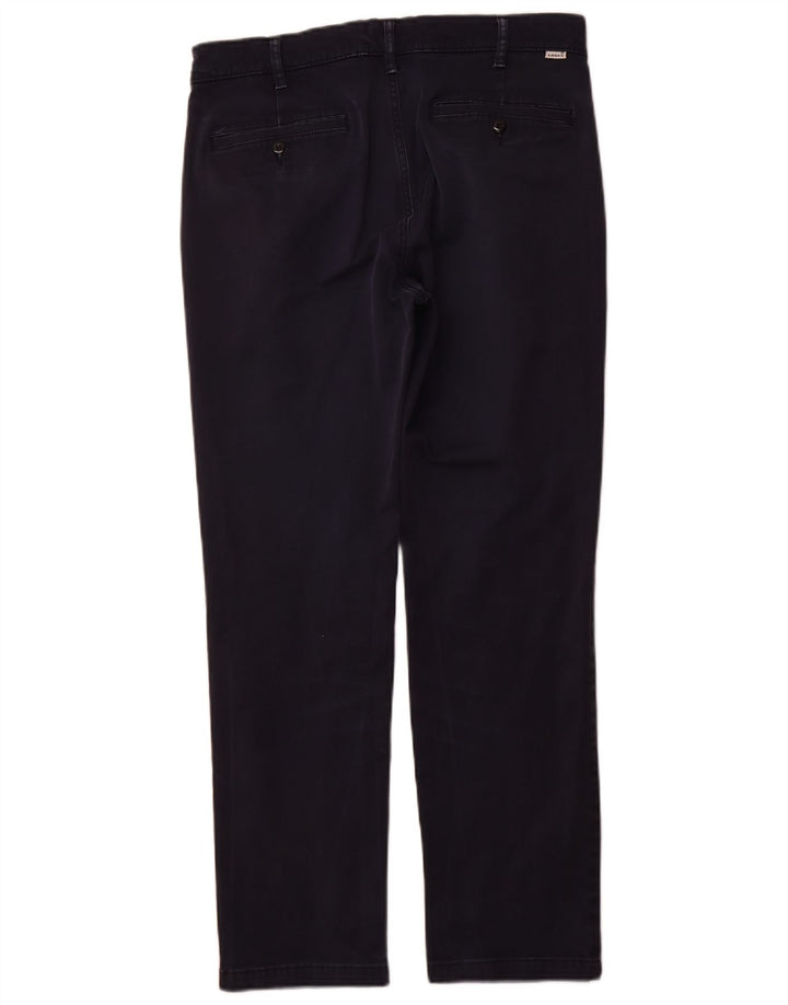 Levi's Mens Slim Fit Chino Trousers W33 L30 Navy Blue Cotton