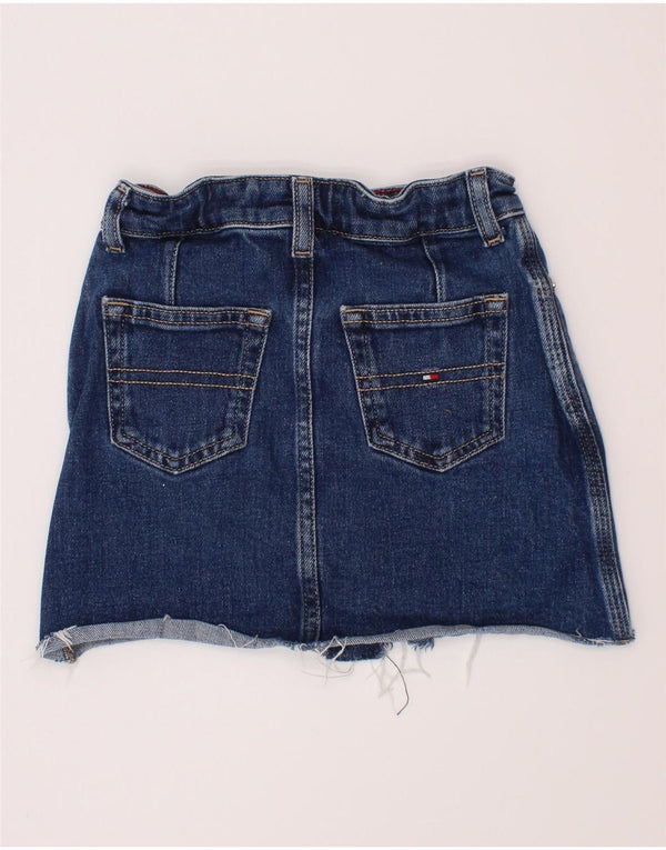 Tommy Hilfiger Girls Denim Skirt 5-6 Years W20  Blue Cotton